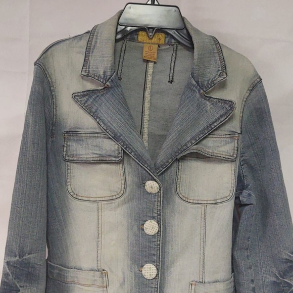 Nine by DMBM jean jacket woman's - Picture 2 of 10